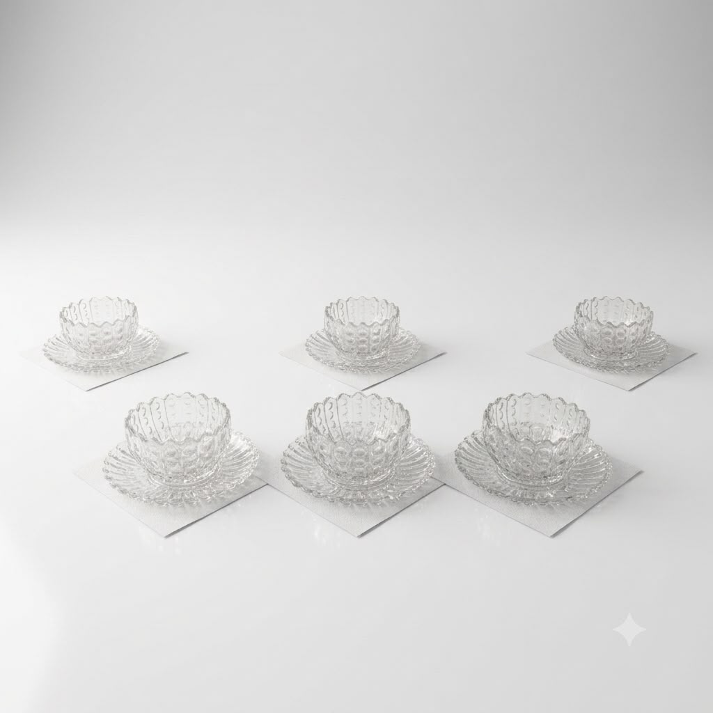 set de 6 bols à glace