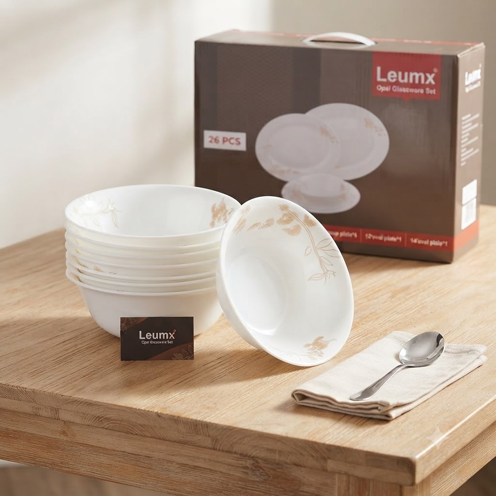 Service de table opal 26 pièces